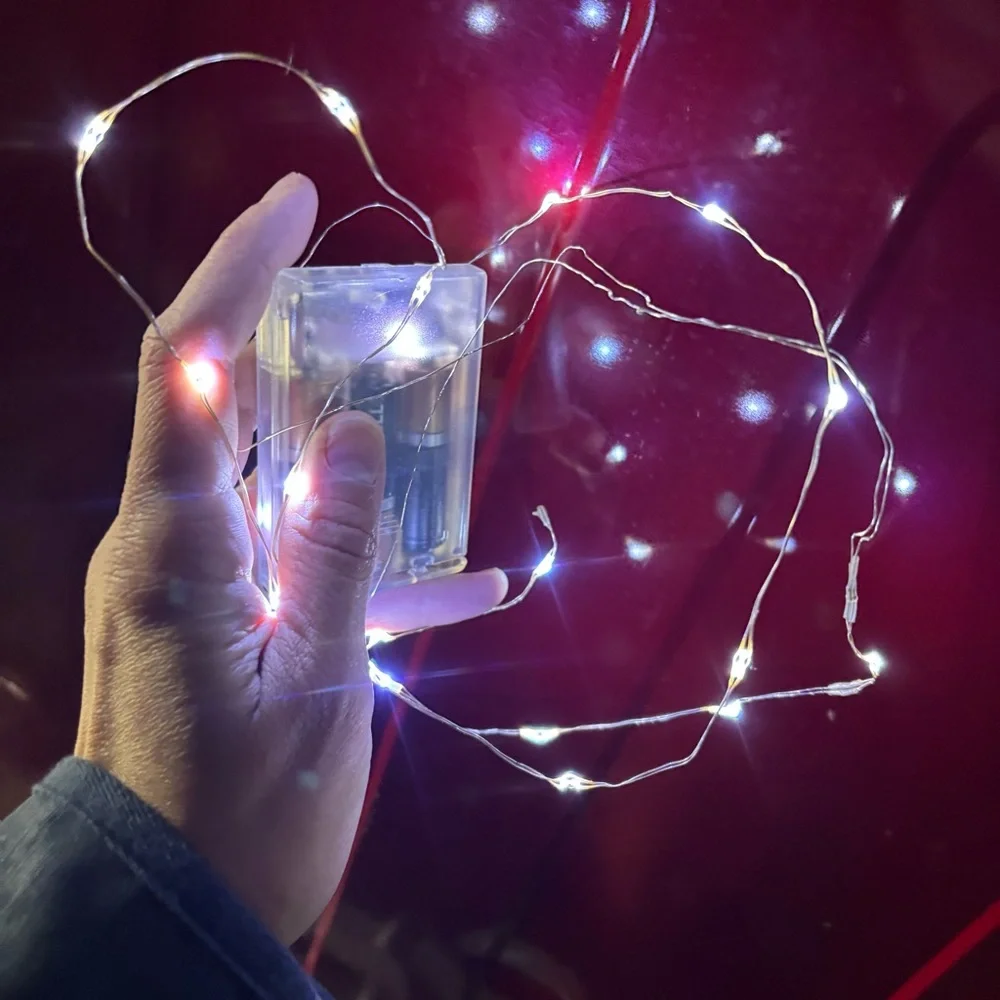 ~BUNDLE ONLY~4’ Wired Battery Operated String Lights